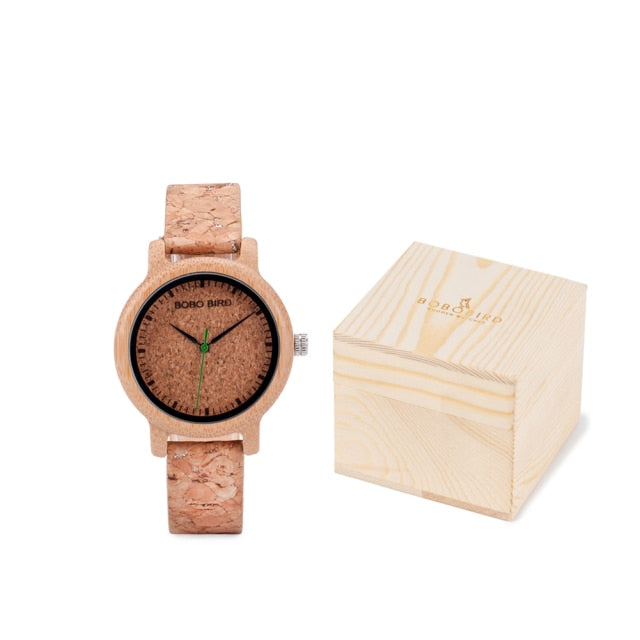Simple Design Couple Watch Wood Wristwatch Men
