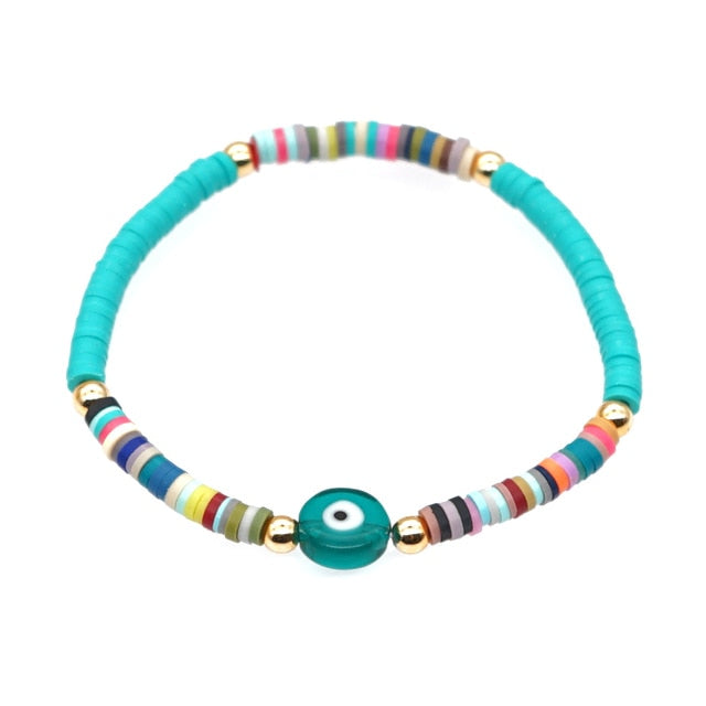 Turkish Evil Eye Bracelet Femme Greek Eye Bracelets For Women