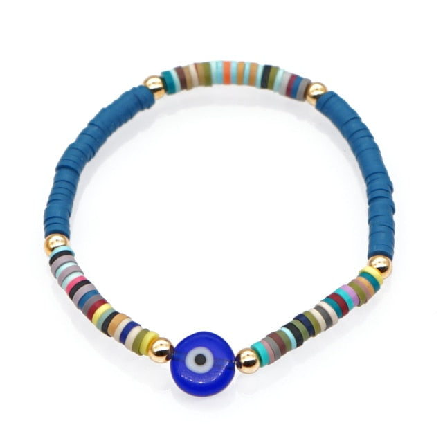 Turkish Evil Eye Bracelet Femme Greek Eye Bracelets For Women