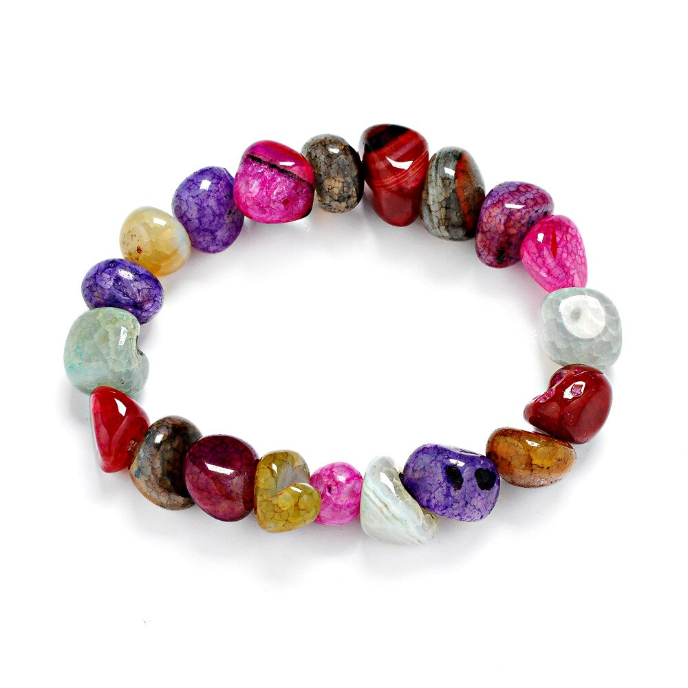 Crack Irregular  The Shape of Mixed Color Bracelet