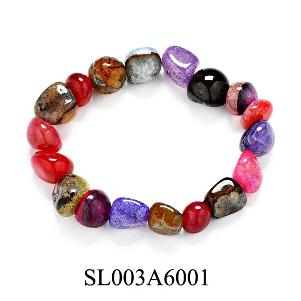 Crack Irregular  The Shape of Mixed Color Bracelet