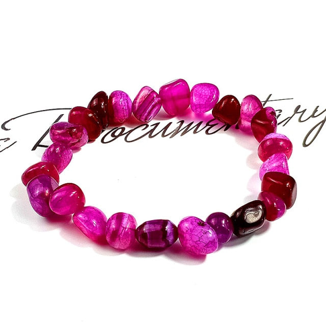 Crack Irregular  The Shape of Mixed Color Bracelet