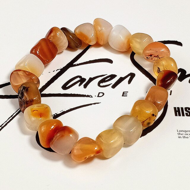 Crack Irregular  The Shape of Mixed Color Bracelet