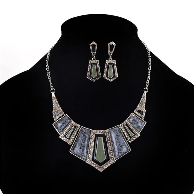 Luxurious Accessories Temperament Alloy Crystal Peacock Tail Jewelry Set