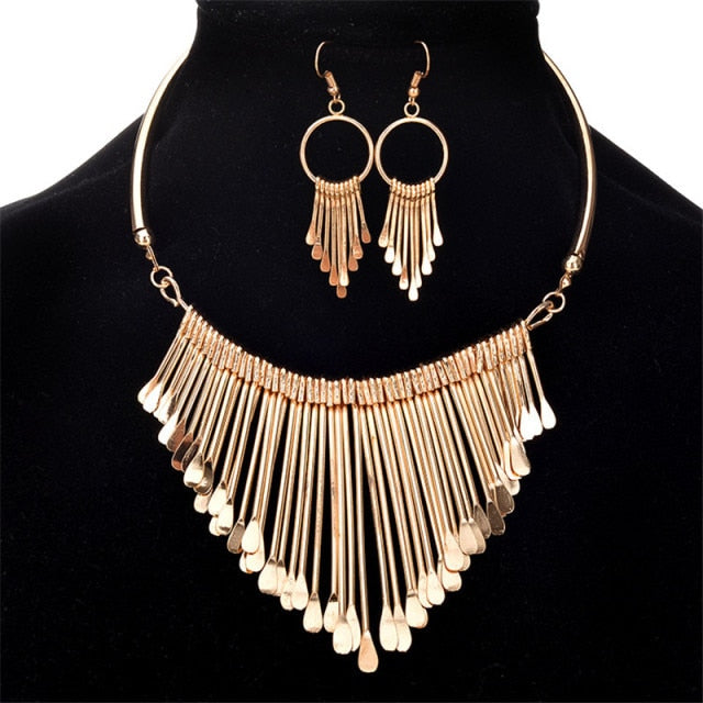 Luxurious Accessories Temperament Alloy Crystal Peacock Tail Jewelry Set