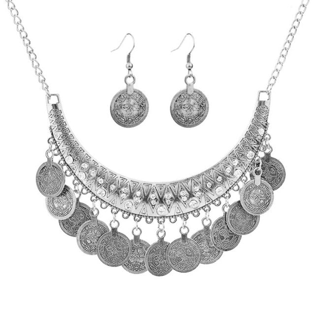 Luxurious Accessories Temperament Alloy Crystal Peacock Tail Jewelry Set