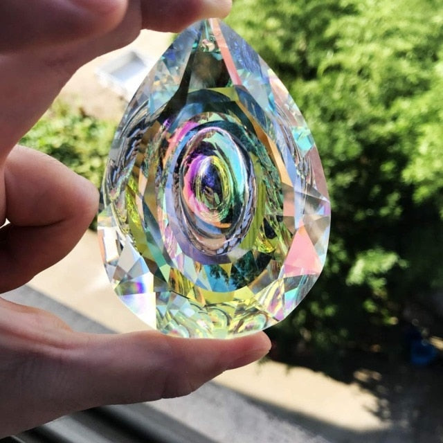 76mm Hanging Crystals Prism Suncatcher