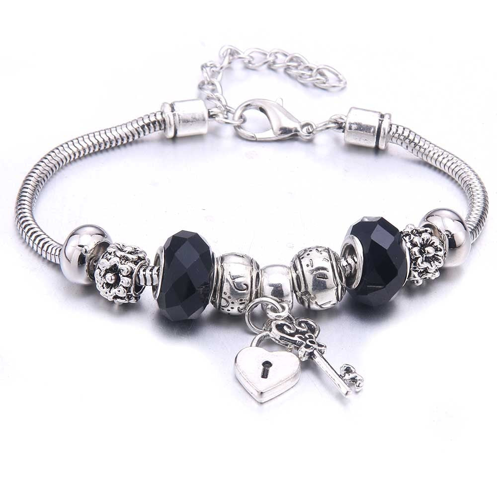 dragonfly owl Shape Crystal Charm Bracelets