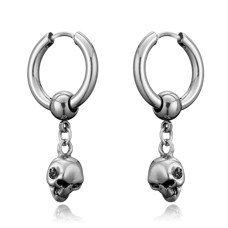 New Vintage Skull Earrings for Women