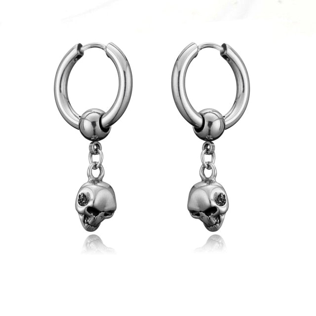 New Vintage Skull Earrings for Women