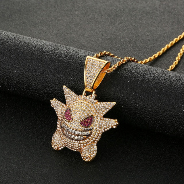 New Pendant Cubic Zirconia Copper Necklace