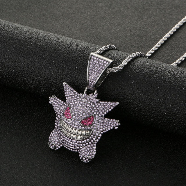 New Pendant Cubic Zirconia Copper Necklace
