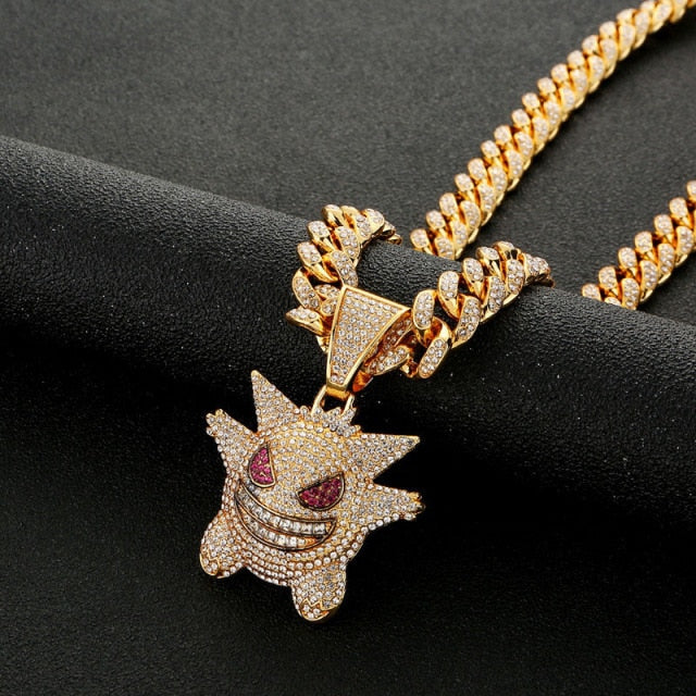 New Pendant Cubic Zirconia Copper Necklace