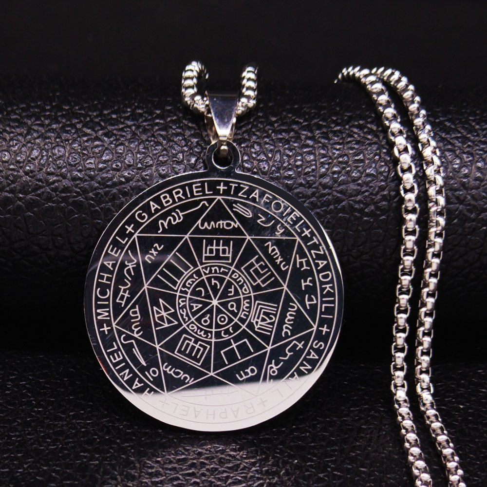 Witchcra Pentagram Stainless Steel Necklaces