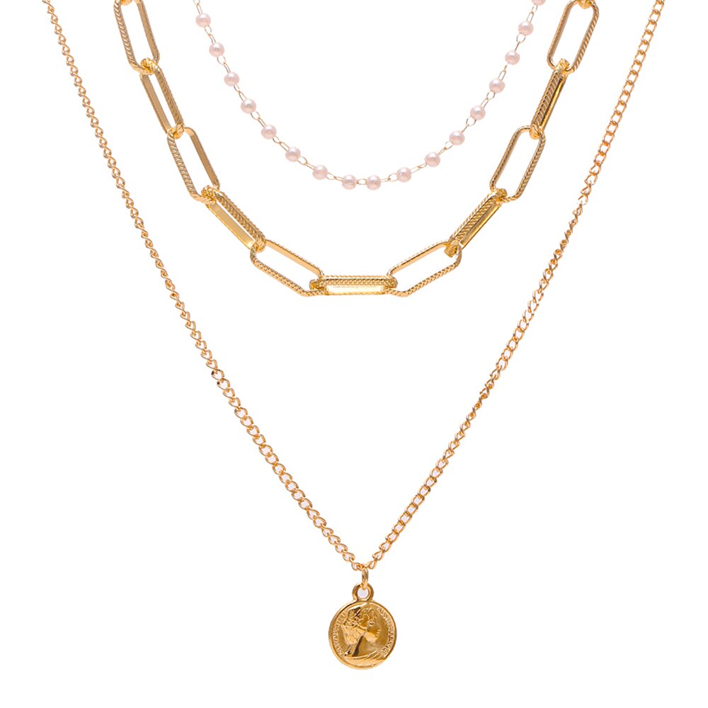 Vintage Multi Layered Women's Necklaces