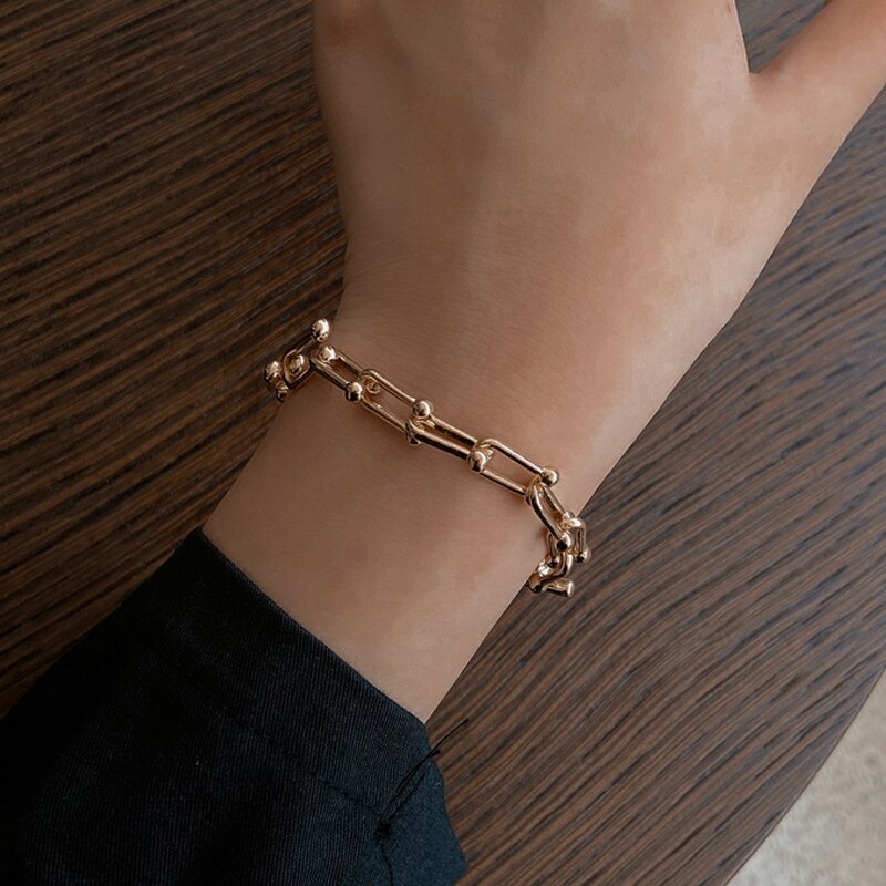 Fashion Gold Multilayer Beads Pearl Bracelets for Women