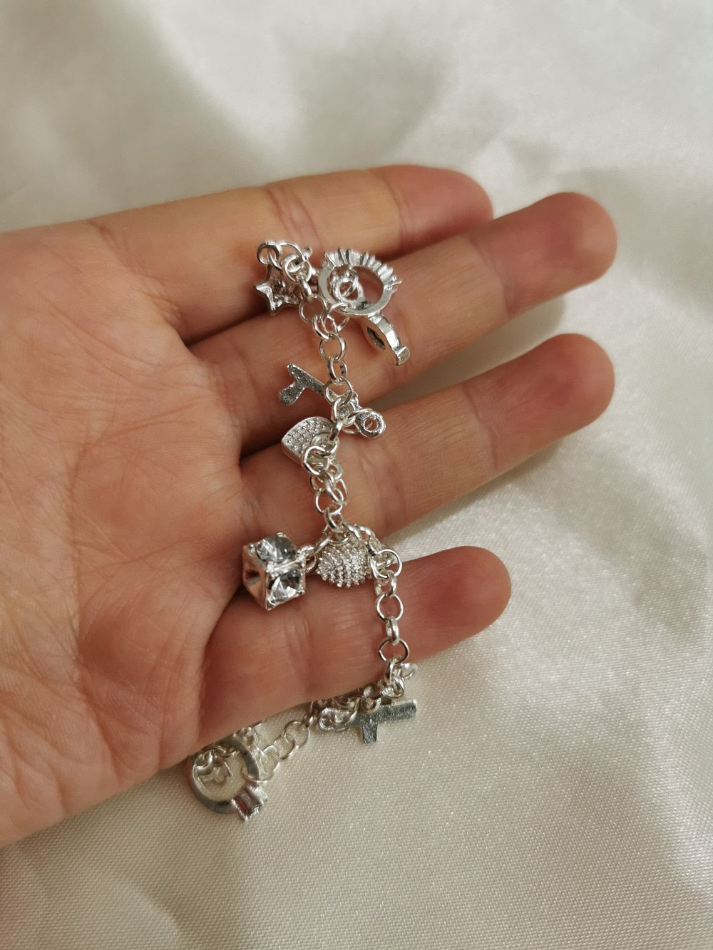 Fashion Trendy Jewelry Chic Silver Color Plated Bracelet