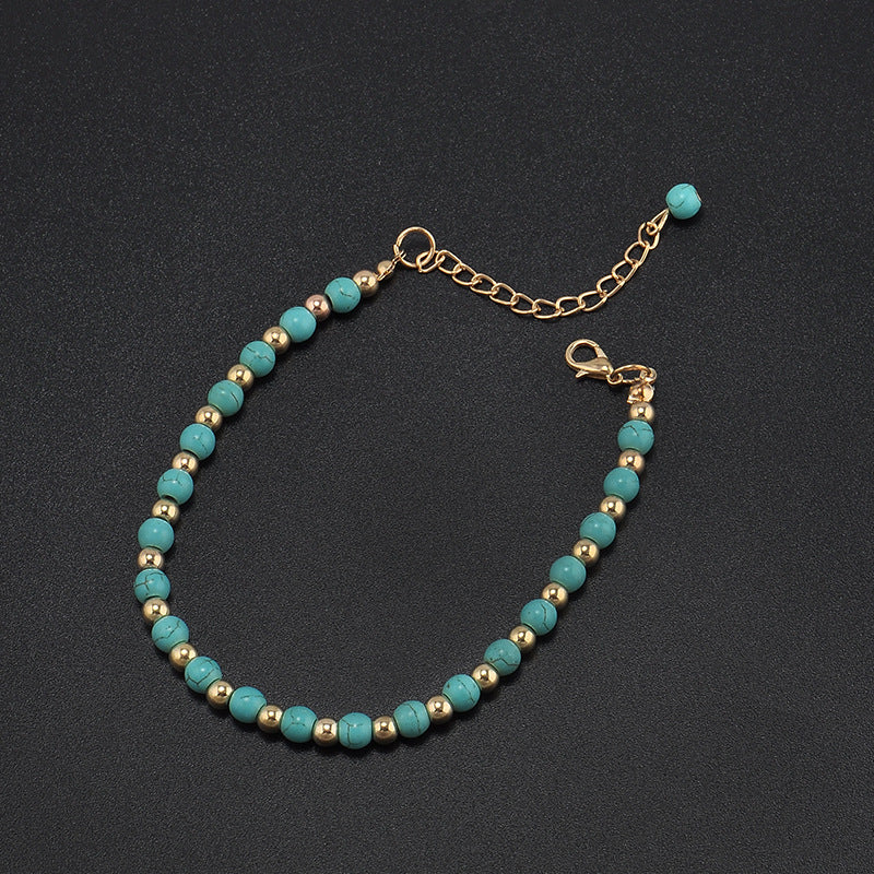 Gold Color Sexy Boho Anklets Foot Chain Charm