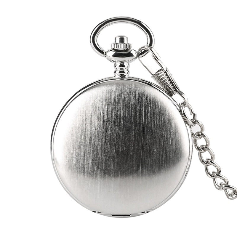 Christmas Gift Smooth Mechanical Pocket Watch