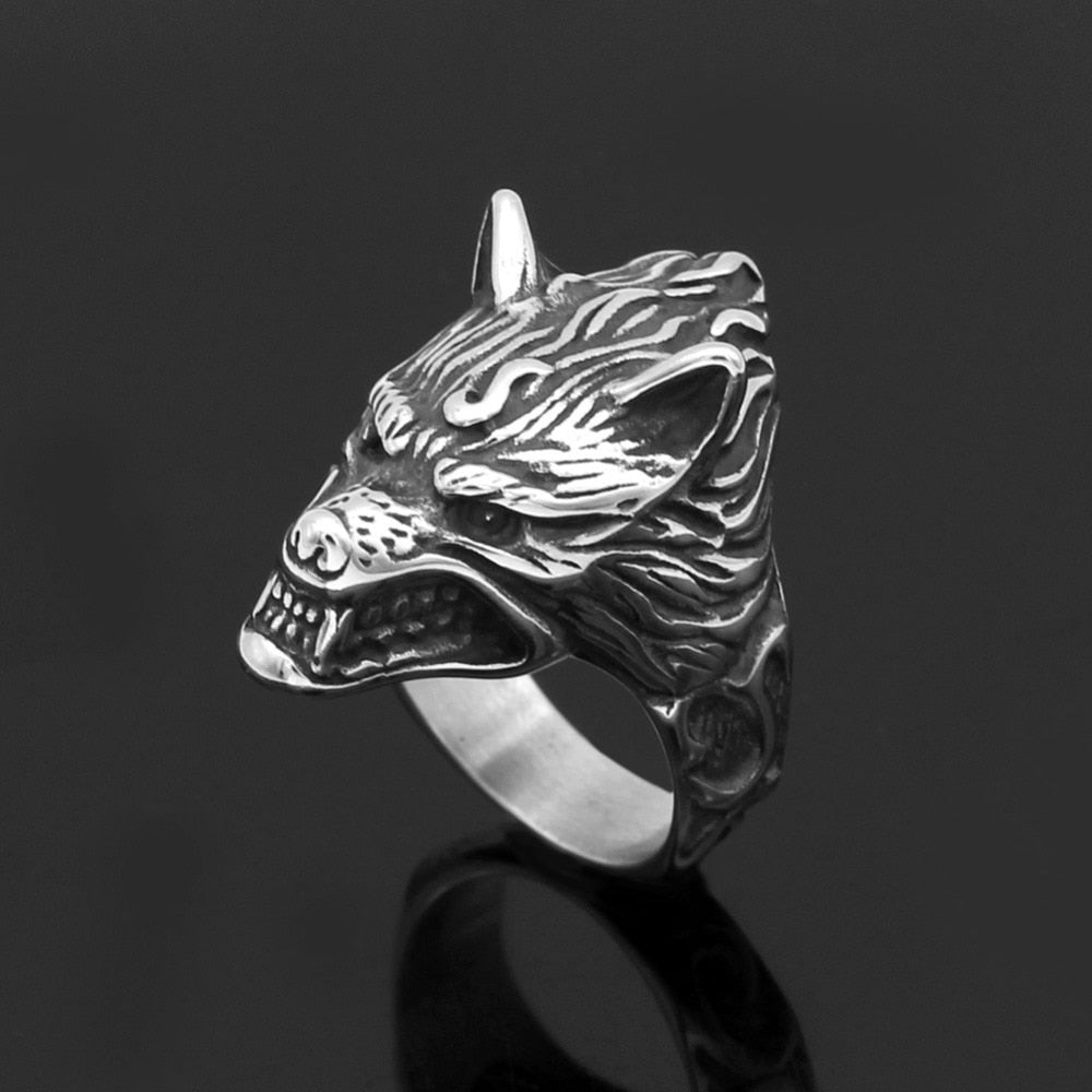 Odin Norse Viking Amulet Rune Index Ring