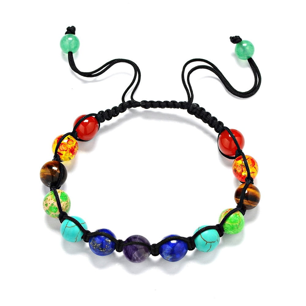 7 Chakra Reiki  Balance Bracelet