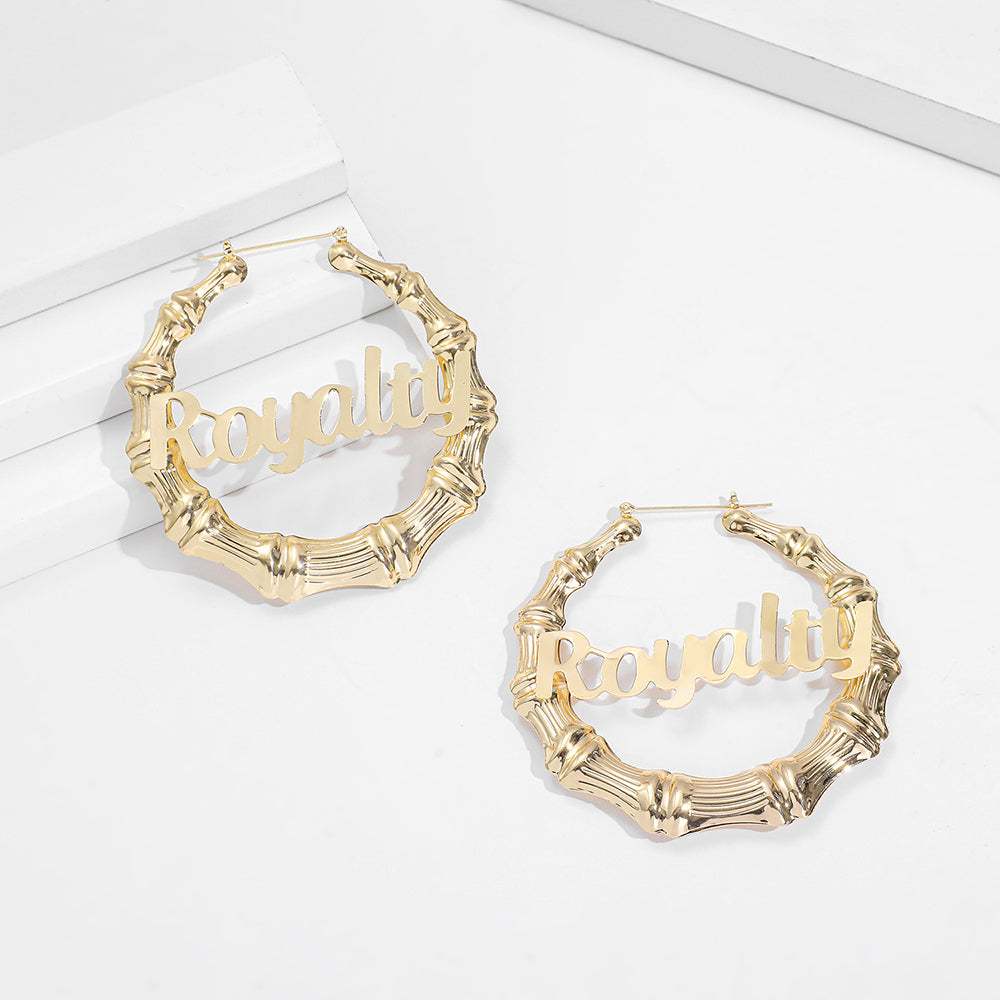 Punk Rock Over Size Geometric Hoop Earrings