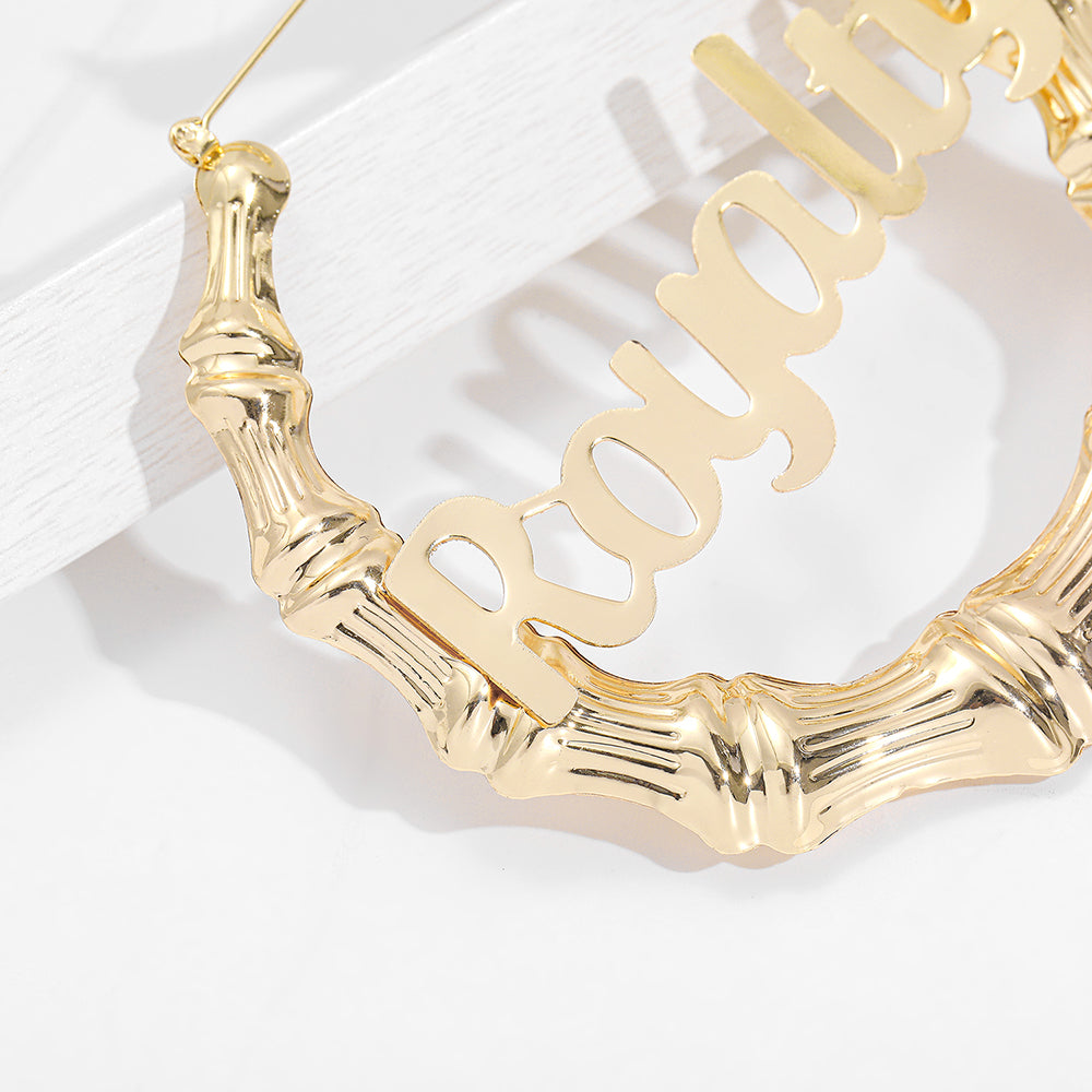Punk Rock Over Size Geometric Hoop Earrings