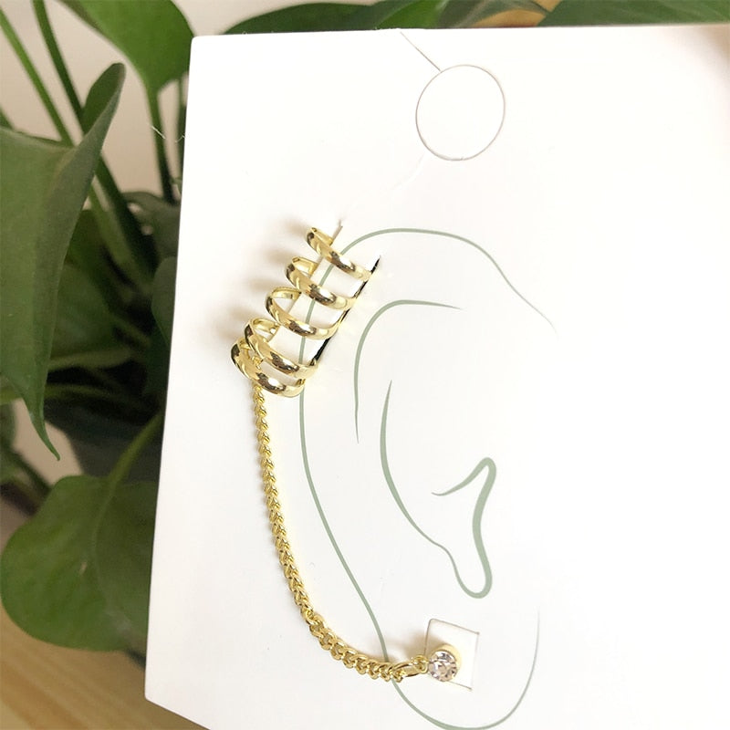 No Piercing-Clip On Cartilage Earrings for Women