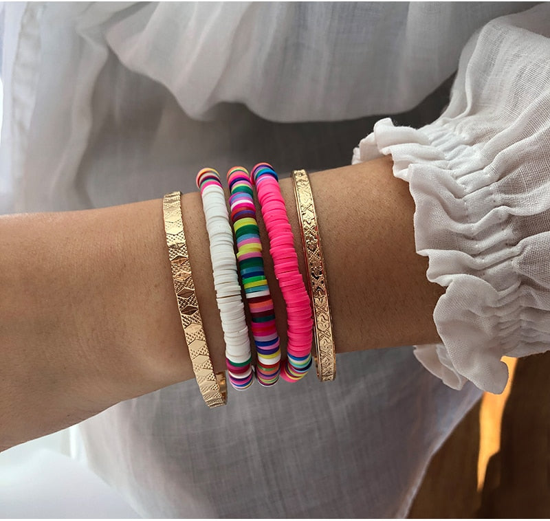 Adjustable Bracelet Bangle for Women Metal Cuff  Bracelet