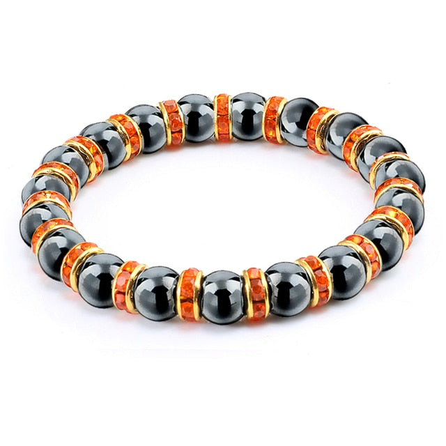 Natural Hematite Beads Bracelets Men