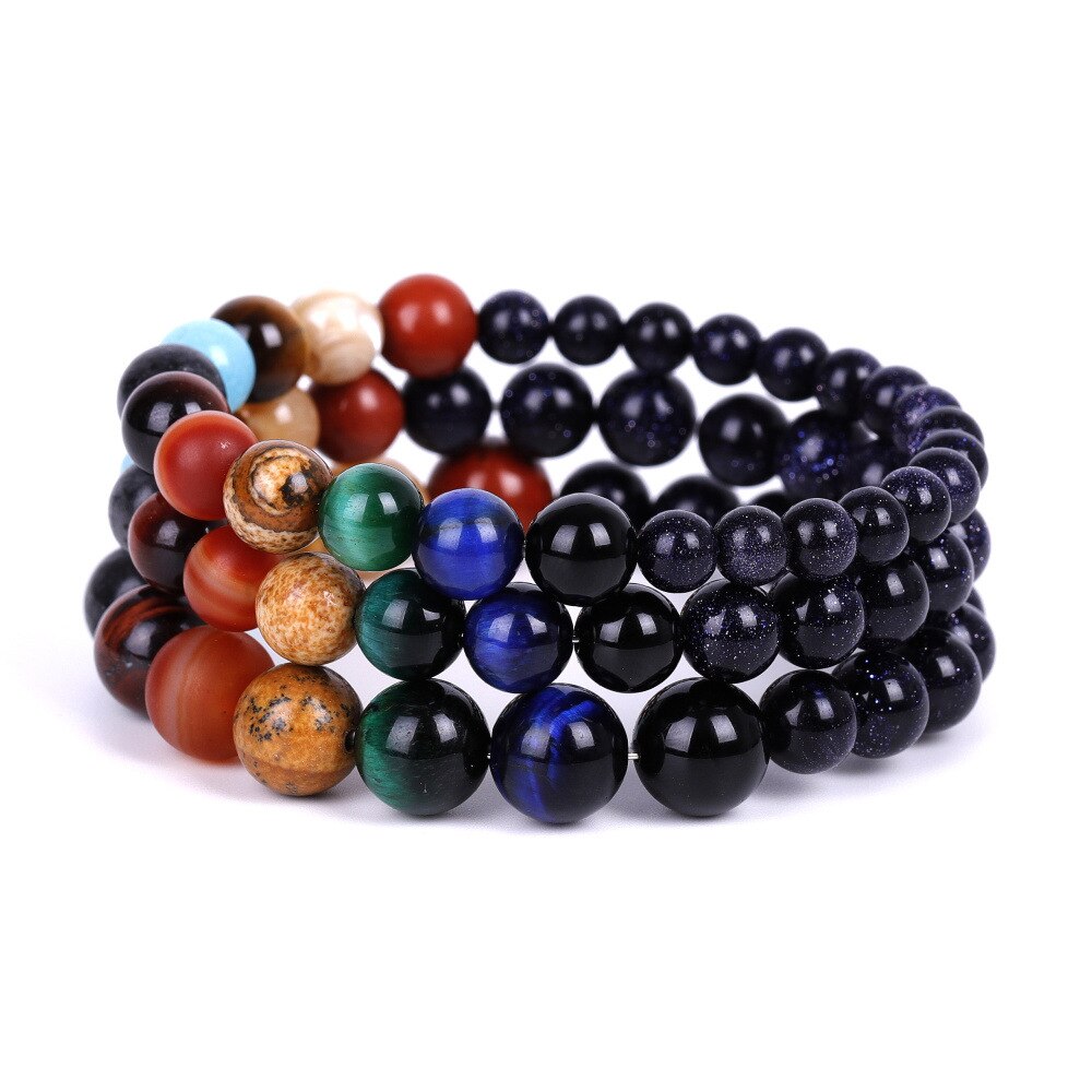 Universe Yoga Chakra Solar System Bracelet