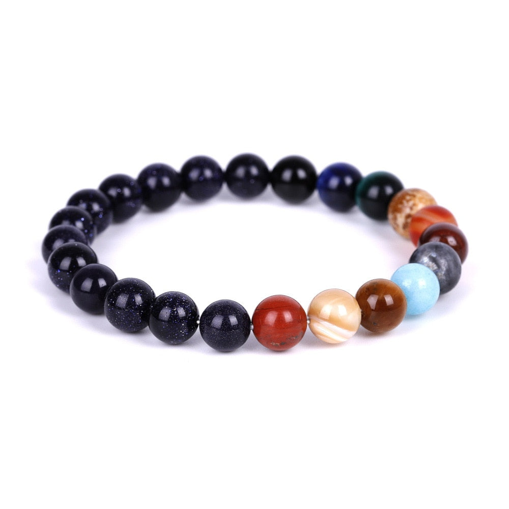 Universe Yoga Chakra Solar System Bracelet
