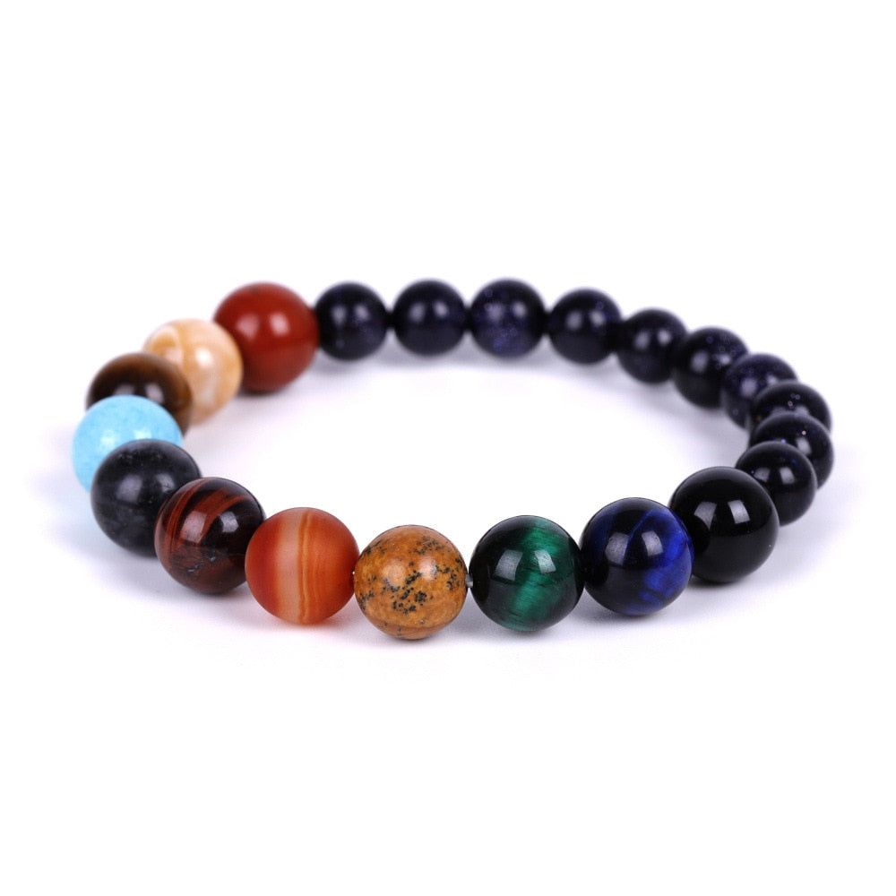 Universe Yoga Chakra Solar System Bracelet