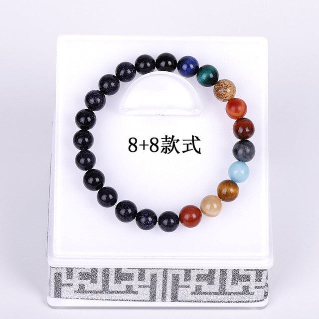 Universe Yoga Chakra Solar System Bracelet