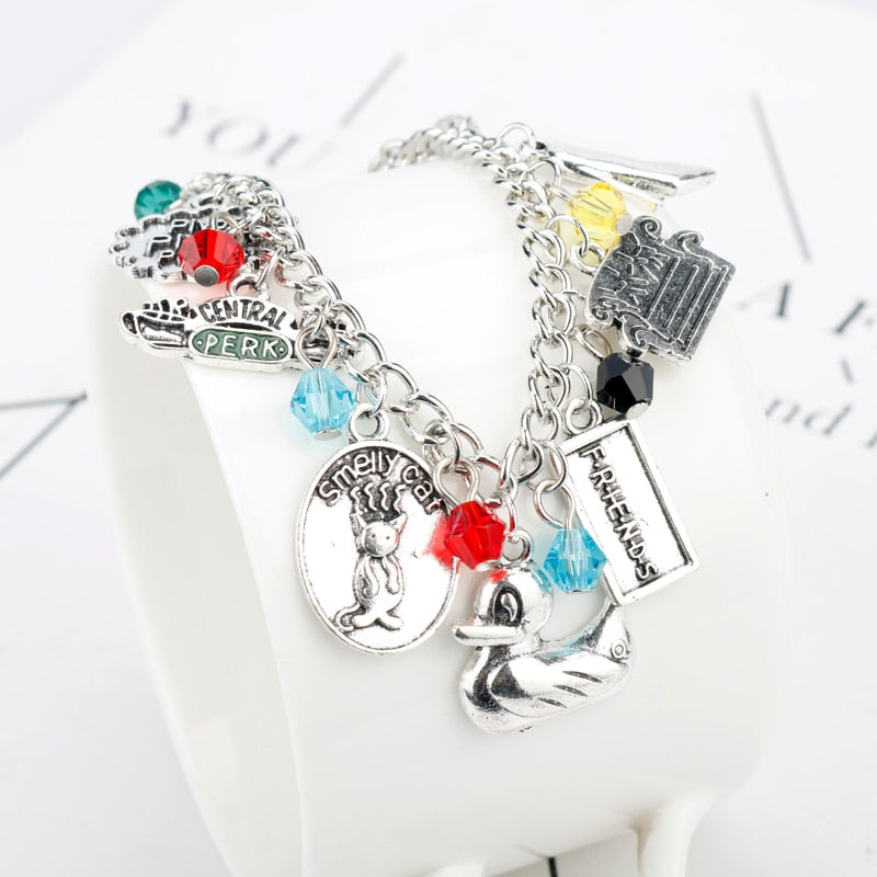 TV Show Central Park Friends Charm Bracelet