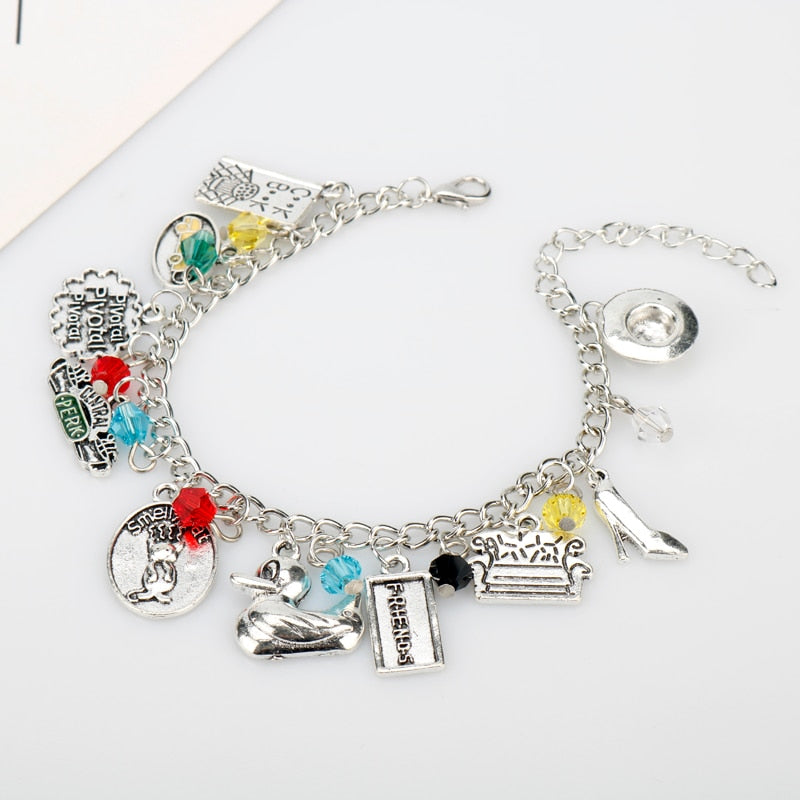 TV Show Central Park Friends Charm Bracelet