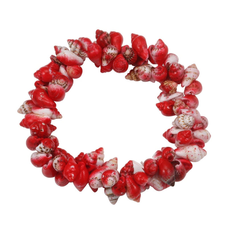Hot Conch Shell Elastic Bracelet For Women