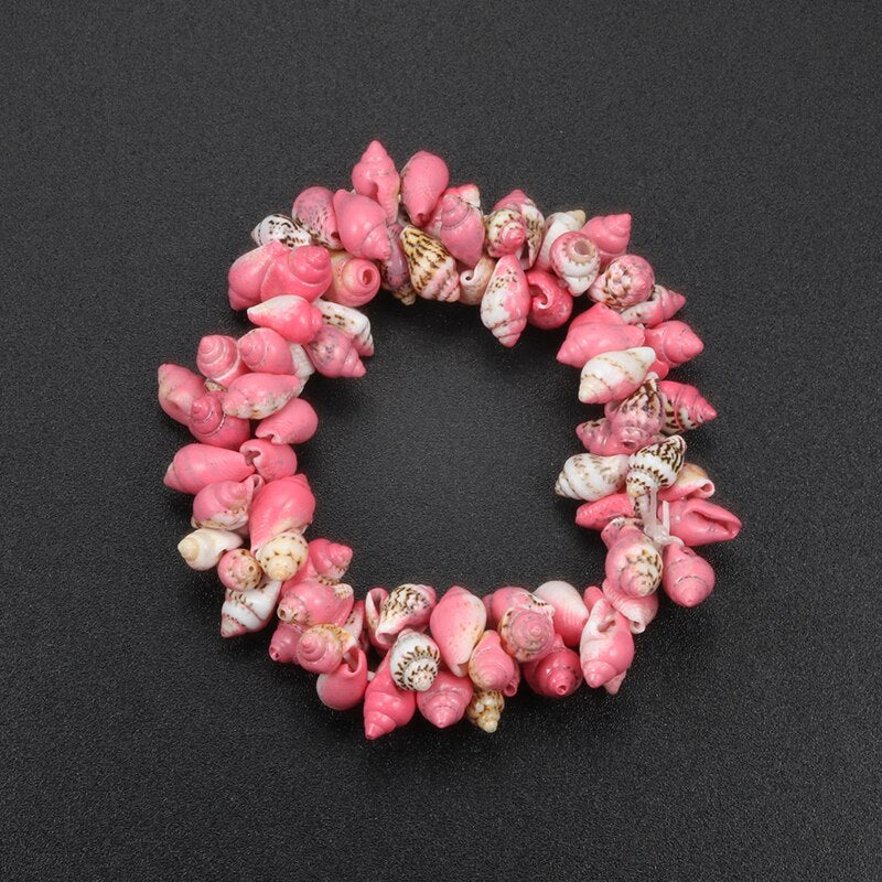 Hot Conch Shell Elastic Bracelet For Women