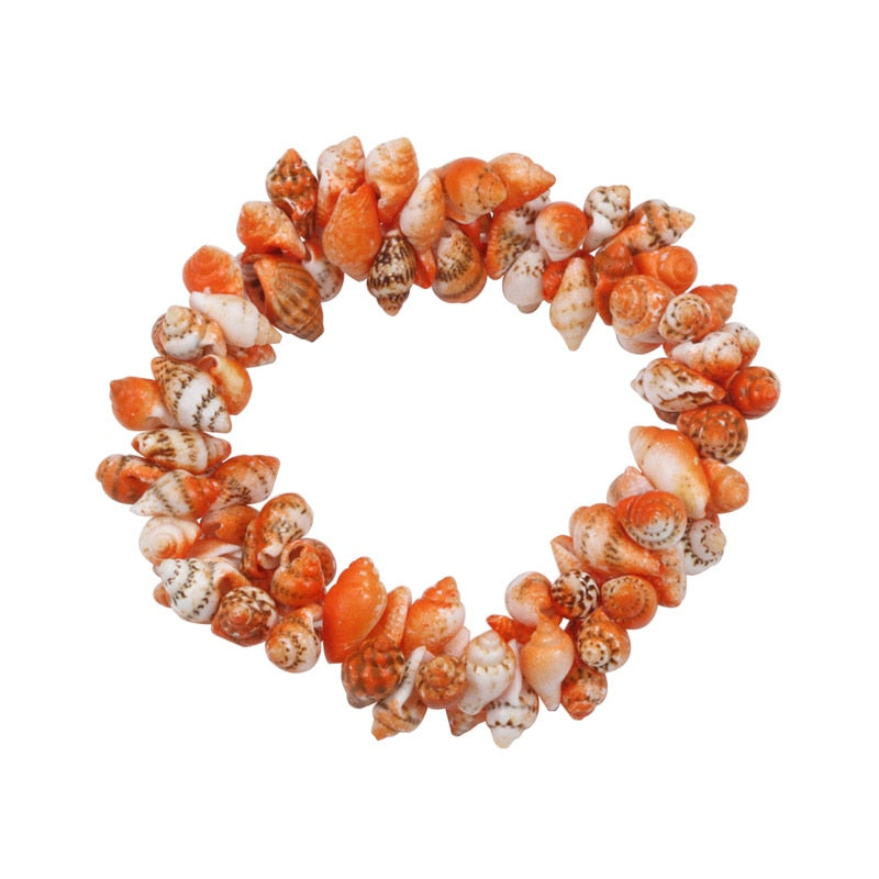 Hot Conch Shell Elastic Bracelet For Women