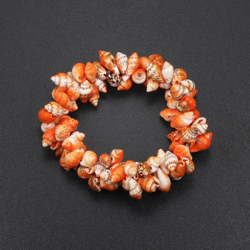 Hot Conch Shell Elastic Bracelet For Women