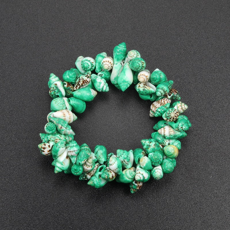 Hot Conch Shell Elastic Bracelet For Women
