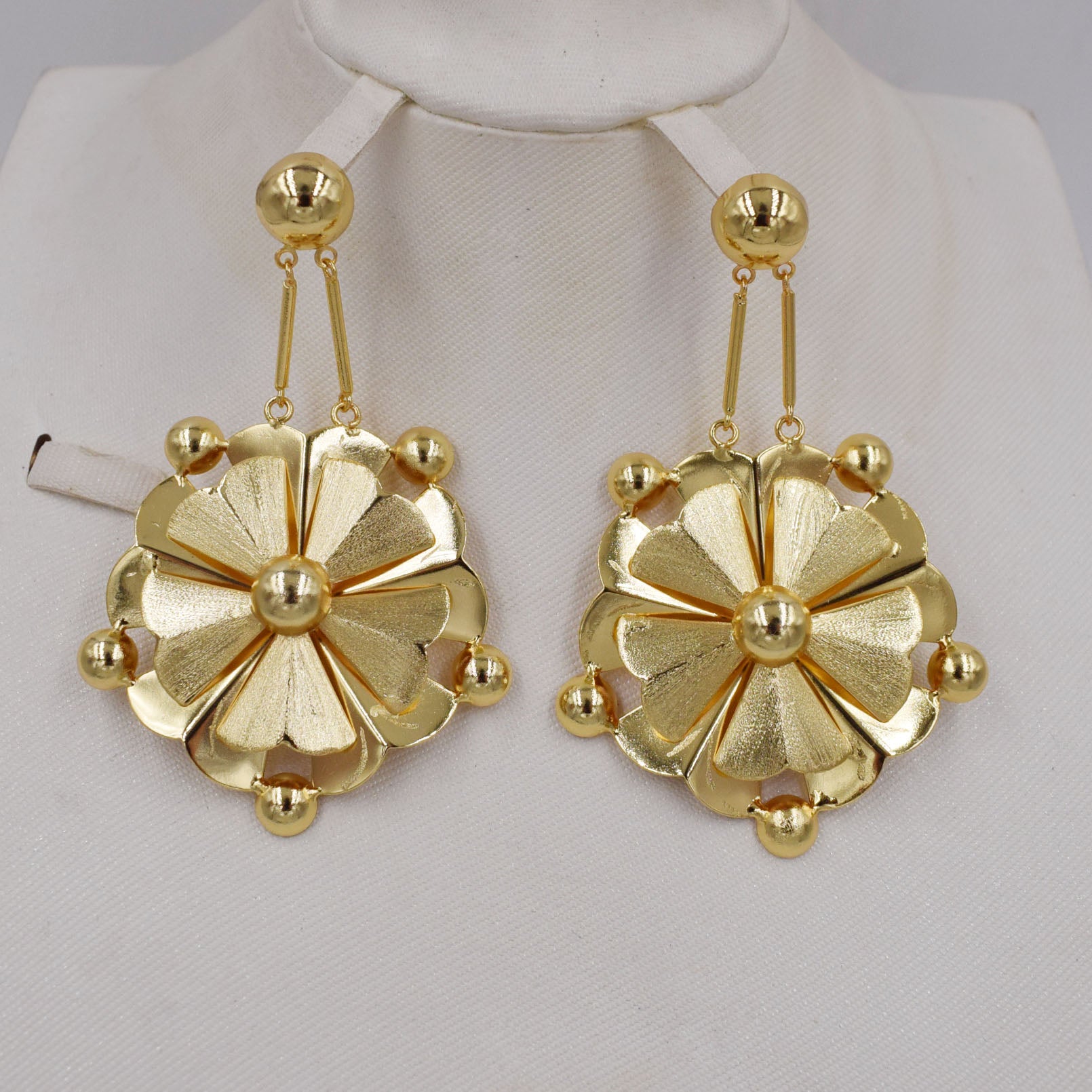 High Quality Dubai 3color Gold color Jewelry Set