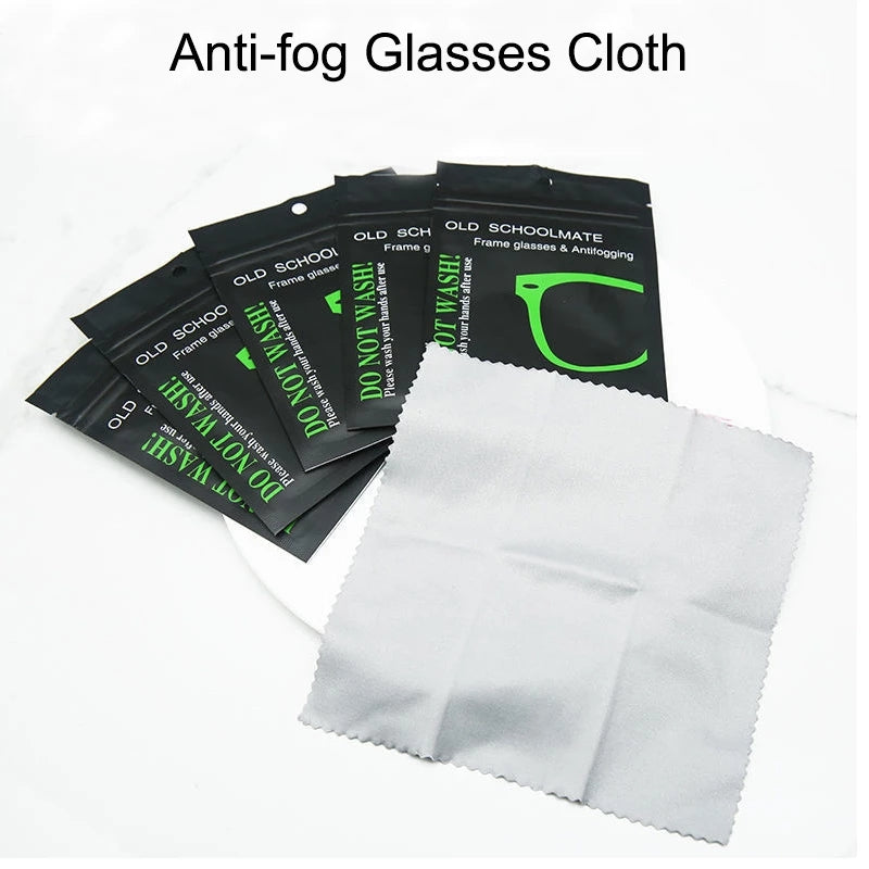 5pc Anti-fog Suede Glasses Cloth