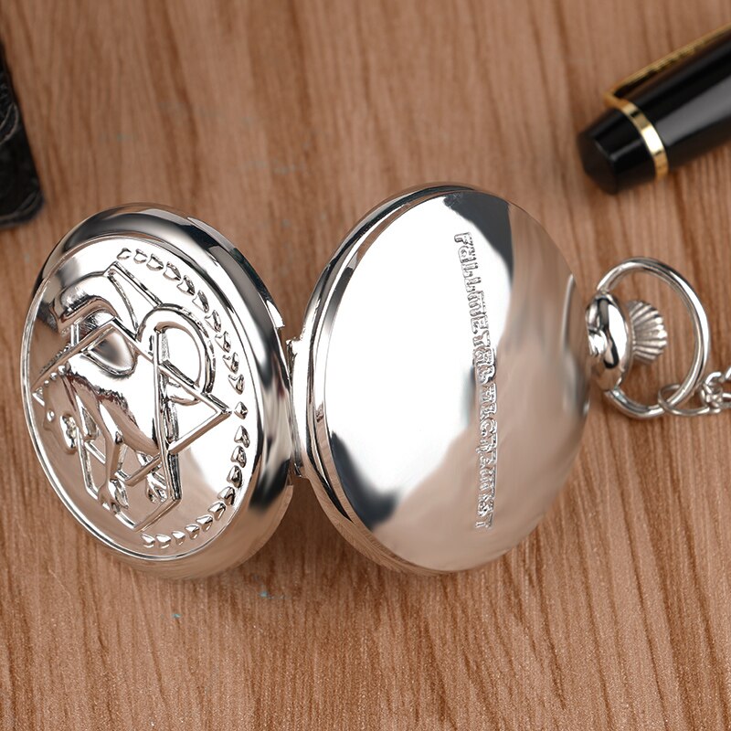 Antique Pocket Style Cartoon Fullmetal Alchemist Quartz Watch