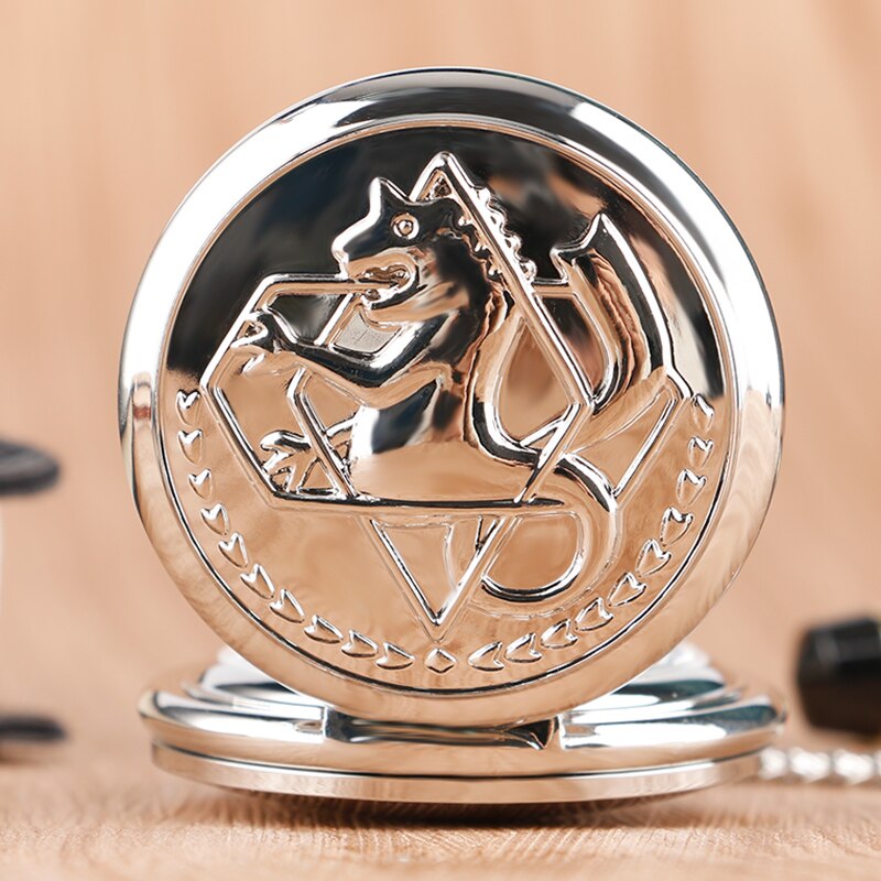 Antique Pocket Style Cartoon Fullmetal Alchemist Quartz Watch