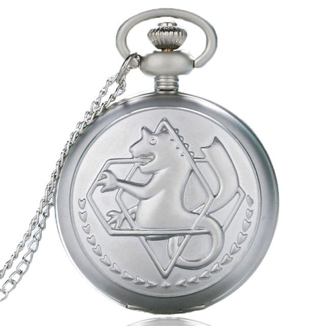 Antique Pocket Style Cartoon Fullmetal Alchemist Quartz Watch