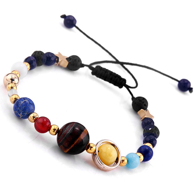 Universe Eight Planets Beads Bangles & Bracelets