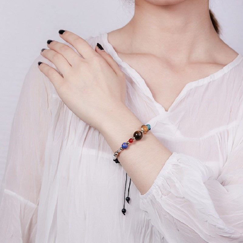 Universe Eight Planets Beads Bangles & Bracelets
