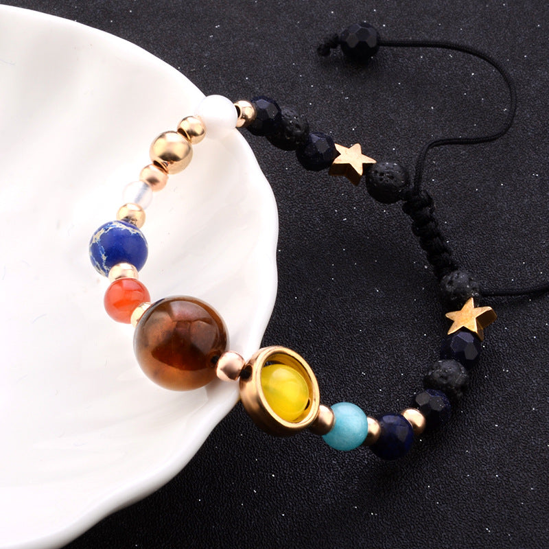 Universe Eight Planets Beads Bangles & Bracelets