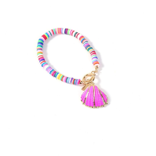 Alloy Shell Pendant Necklace for Women